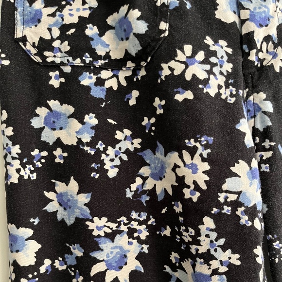 Anthropologie Maeve The Colette Wide Leg Crop Pants in Linen, Size 30 - Picture 4 of 4